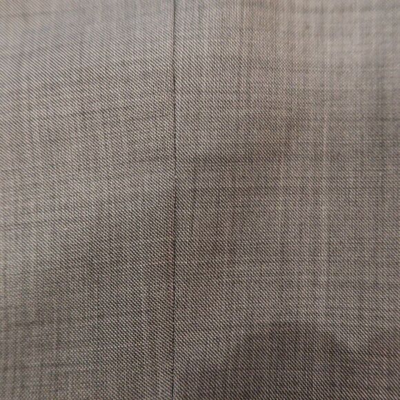 PETER MILLAR 100% wool blazer sports coat grey 2 button office 46 s formal prof - Picture 7 of 12